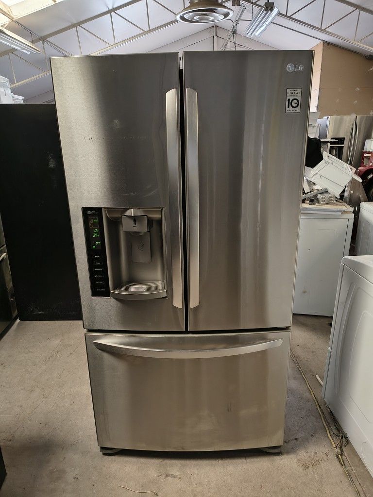 LG Refrigerator Stainless Steel 3 Door