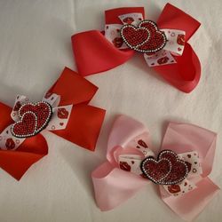 Heart Bow for Girls
