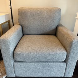 Playday Gray Swivel Chair - Gray