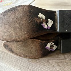 Men’s Justin Cowboy Boots Leather 