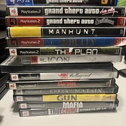 🔫 GTA + Mafia + Bulletproof Crime Game Bundle – PS2/PS3/PS4 – $150