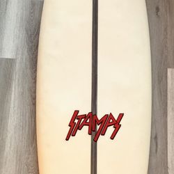 5’9” Stamps epoxy surfboard
