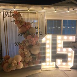 Marquee Letters And Numbers 