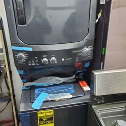 stackable GE new open box 220 volt warranty ready to deliver