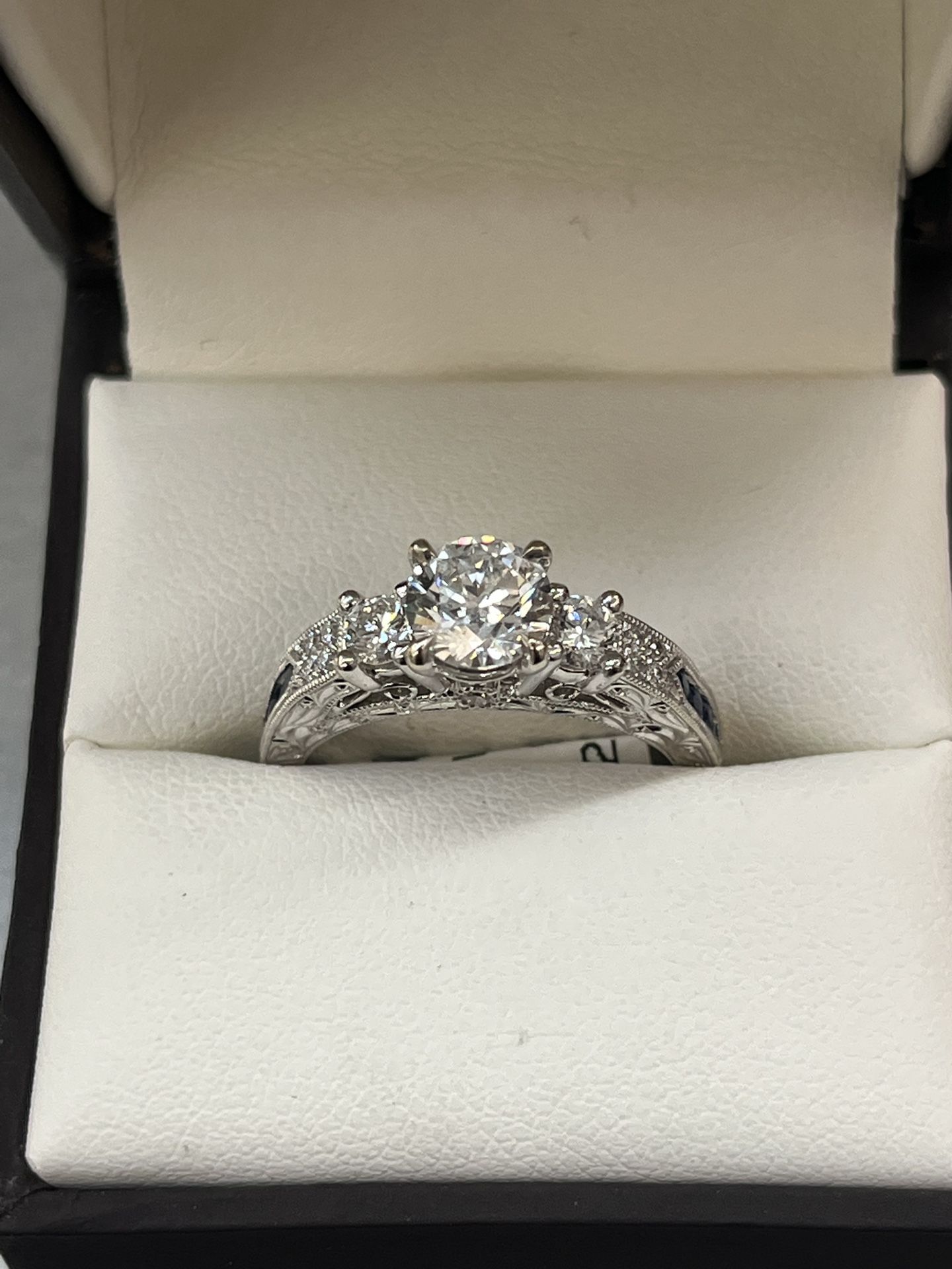 1 Ct 14K White Gold Ring