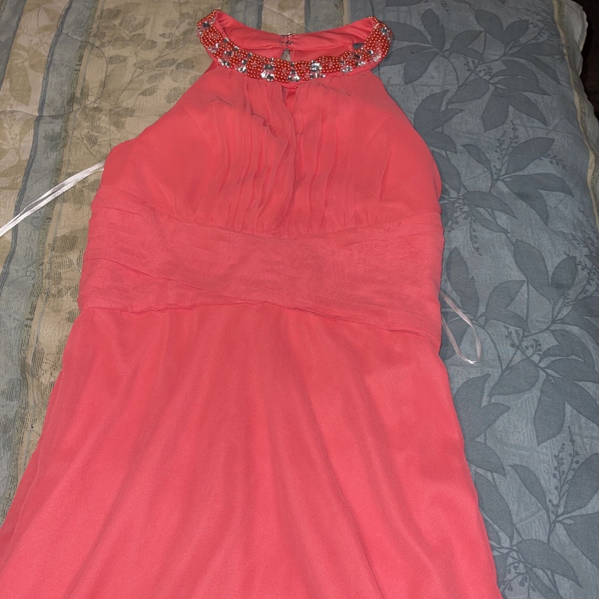Pink Scarlett Jewel Dress