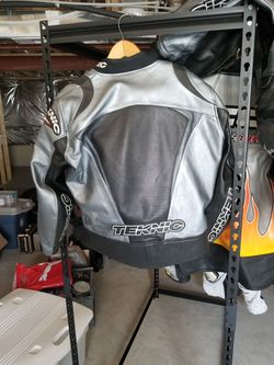 Two piece ladies motorcycle suit