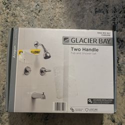Glacier Bay Two Handle Tub And Shower Set 