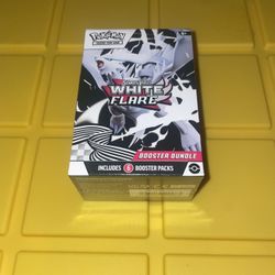 White flare Booster Bundle SEALED