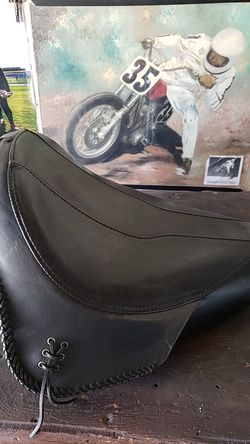 Harley Davidson fat boy seat