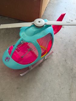 Barbie helicopter