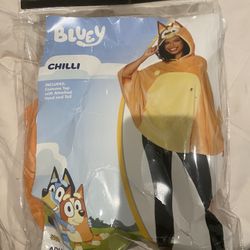 Adult Chilli Halloween Costume Top - Bluey