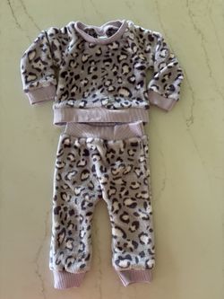 Baby Girl Fleece Set