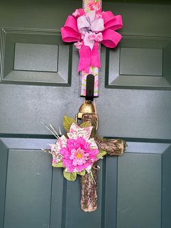 Rustic Cross Wreath