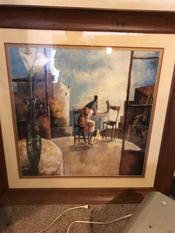 Large picture frame