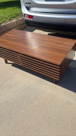 Mid-Century Modern Walnut Coffee Table
