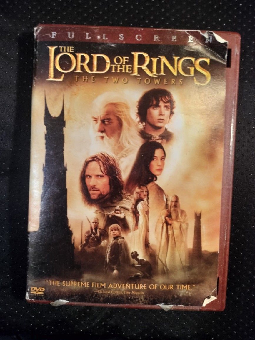 Lord Of The Rings 2 DVD's Behind The Scenes/Alternate Scenes