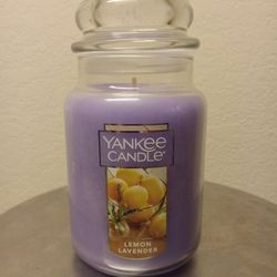 Yankee Candle Lemon Lavender Candle 22 Oz