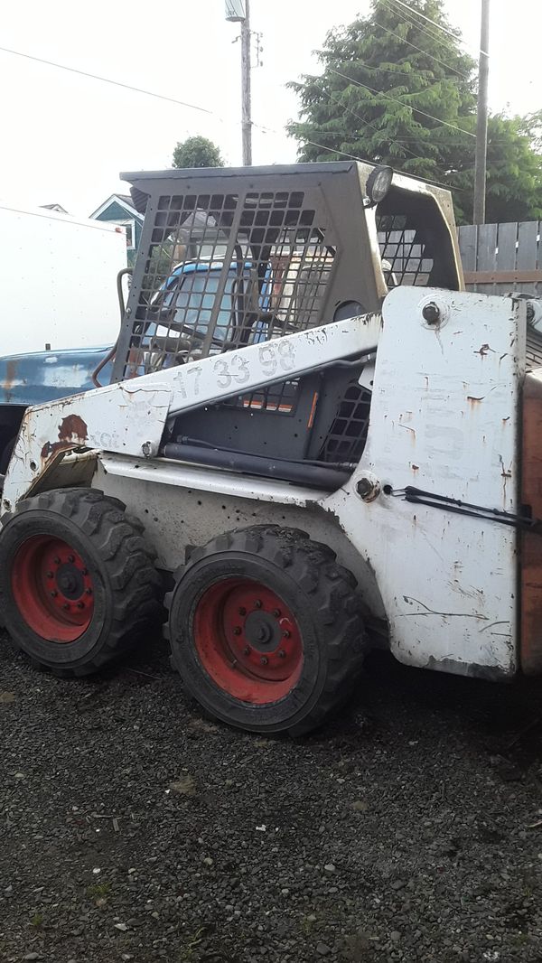 Dump trailer and bobcat for Sale in Hoquiam, WA OfferUp