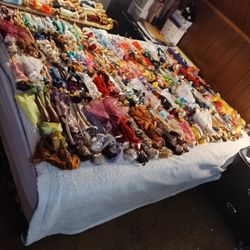 Barbie Gene 128 Dolls Outfits Books Doll Trunk Plus Lot