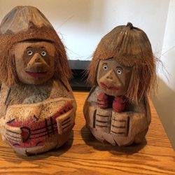 Coconut Guitar Man & Coconut Maraca  Women 