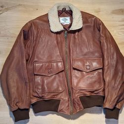 Vintage Warner Brothers Leather Jacket