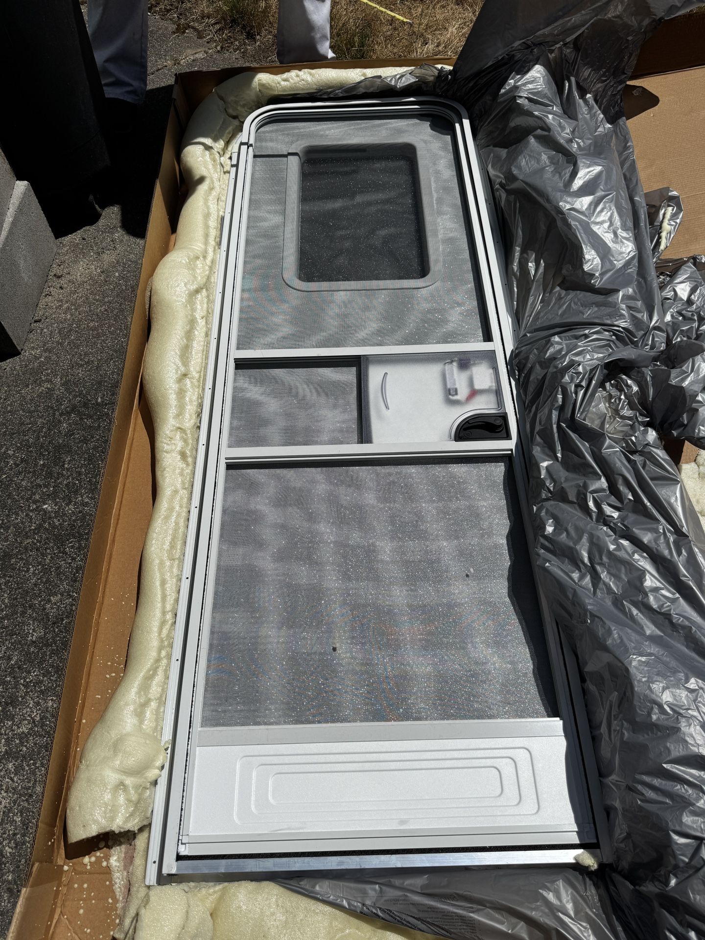 Brand New RV/Trailer Door w/screen