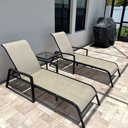 Chaise Lounge Patio Chairs