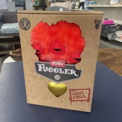 Fuggler Love Fugg 9 inch Annoyed Alien (red), Funny Ugly Monster Soft Stuffed Plush Toy by ZURU