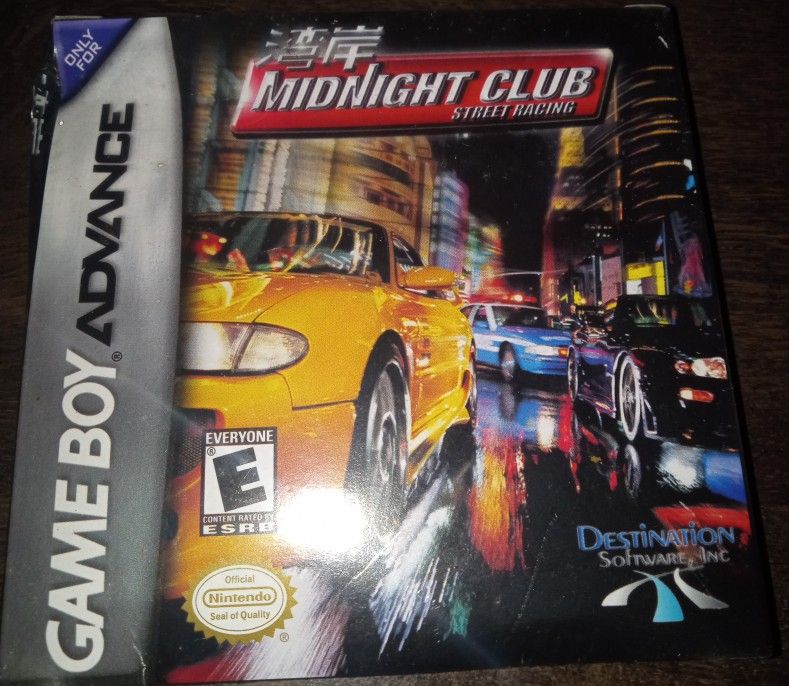 Midnight Club Street Racing New never Opened $5