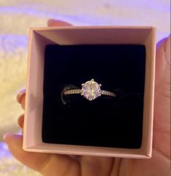 Pandora Solitaire w/box & bag 