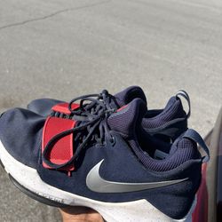 PG1 USA NAVY/RED BASKETBALL SHOES MENS 9.5