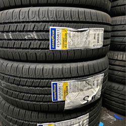 215/55R17 Set Of 4 Goodyear A/S New Tires 