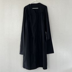 Black Graduation Cap and Gown 5’8”-5’9”