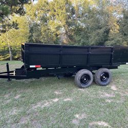 14 Ft Dump Trailer 