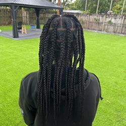 Knotless Braids Large Size 