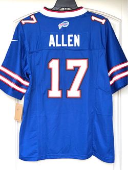 SMALL + 2XL + 3XL - BILLS #17 JOSH ALLEN JERSEY