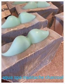 Mens aqua spa loofah soap bar