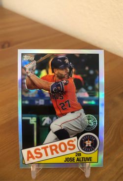🔥 2020 Topps Chrome Jose Altuve 35th Anniversary Refractor 85TC-19 Astros 🔥
