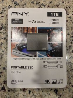 PNY Pro Elite Portable SSD