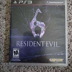 PS3 Game Resident Evil 3 