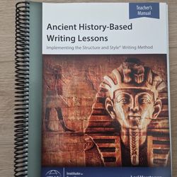 IEW Ancient History-Based Writing Leesons - Teacher's Manual 