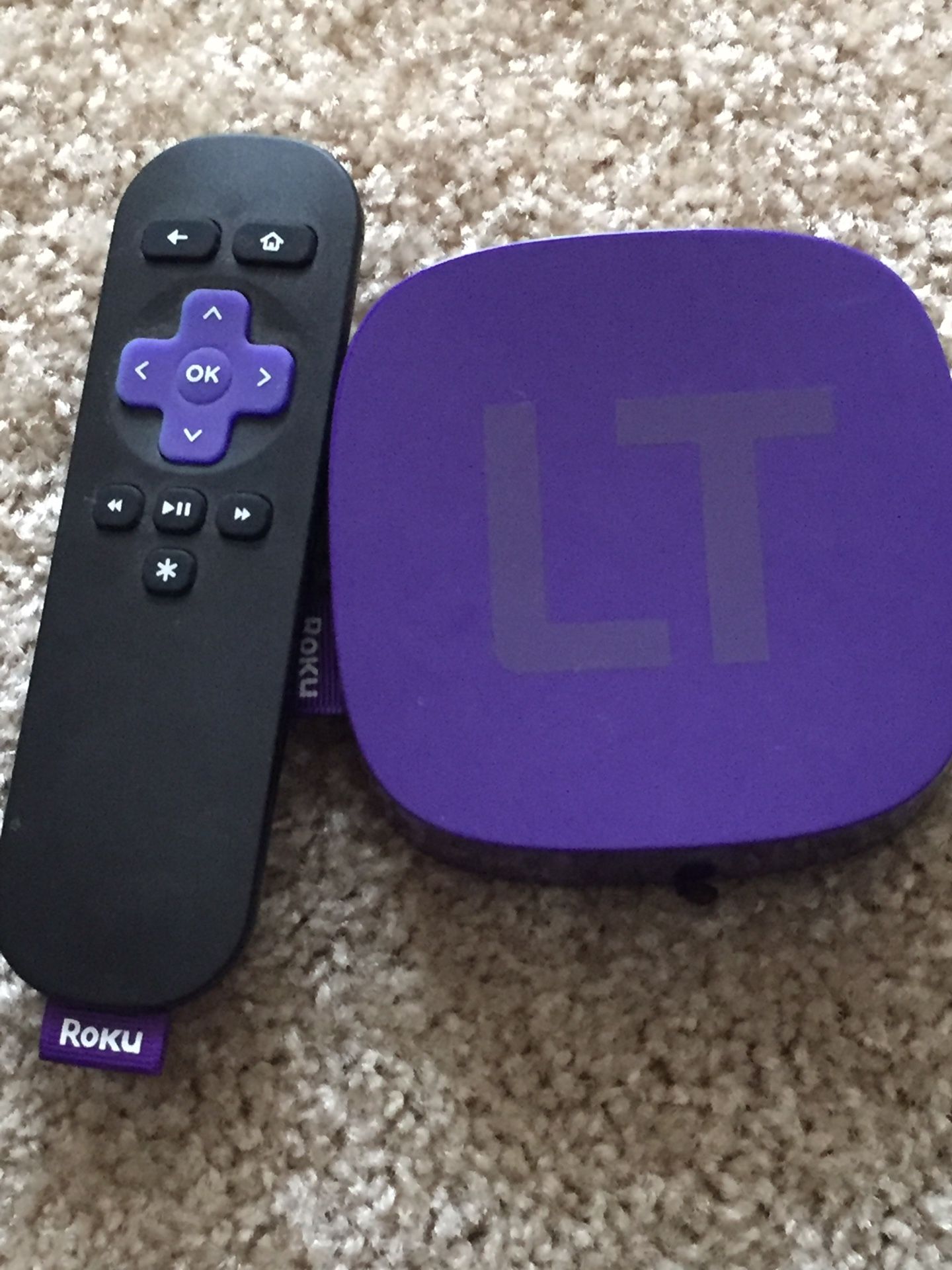 Roku LT streaming player with remote