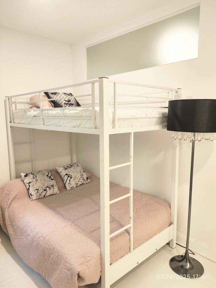 Premium Twin Over Futon Bunk Bed