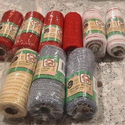 Decorative Mesh for Holiday Craft Projects and Decorating!