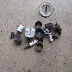 Lot 15 Various Size Drill Bits