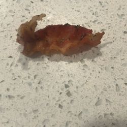 Slightly Eating bacon