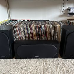 Pioneer Andrew Jones Designed SP-C22 & SP-BS22-LR Speakers