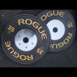Rogue 35lbs Bumper Weights 