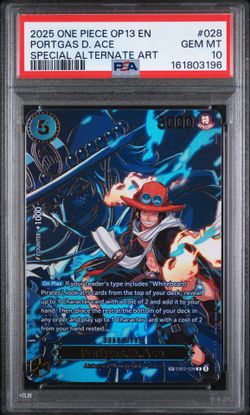 Portgas.D.Ace - EB02-028 (SP) - Carrying On His Will (OP13) PSA10